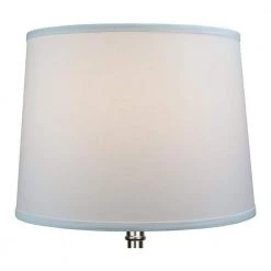 14 in. Top Diameter x 16 in. Bottom Diameter x 12 in. Slant Linen White Empire Lamp Shade by FenchelShades.com 9 14 in. Top Diameter x 16 in. Bottom Diameter x 12 in. Slant Linen White Empire Lamp Shade by FenchelShades.com -AMAX LIGHTING Shop white nickel fenchelshades com lamp shades 14 16 12 w l whi 4f 1000