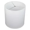 Fenchel Shades 18 in. Top Diameter x 18 in. Bottom Diameter x 18 in. Height Drum Lamp Shade - Linen White by FenchelShades.com -AMAX LIGHTING Shop white nickel fenchelshades com lamp shades 18 18 18 w l whi 64 1000