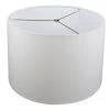 Fenchel Shades 18 in. Top Diameter x 19 in. Bottom Diameter x 12.5 in. Slant, Empire Lamp Shade - Linen White by FenchelShades.com -AMAX LIGHTING Shop white nickel fenchelshades com lamp shades 18 19 12 5 w l whi re 64 1000