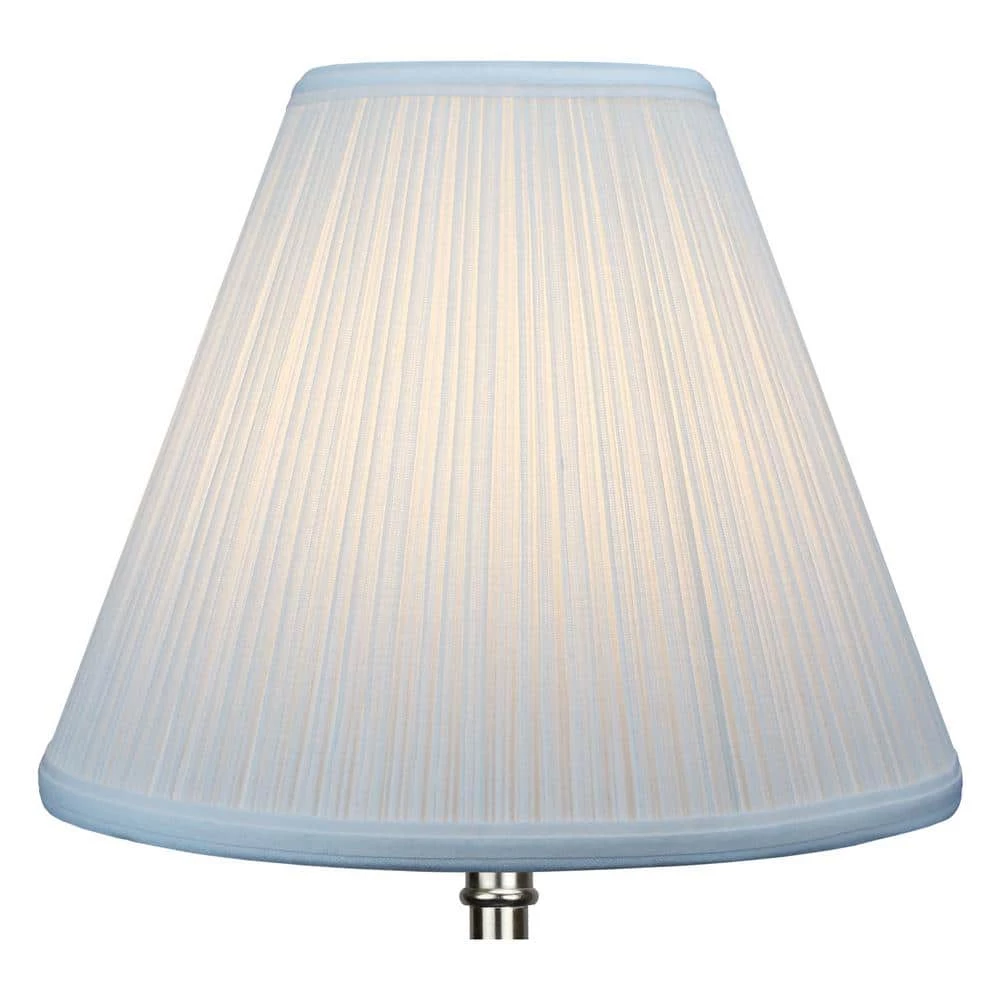 5 in. Top Diameter x 12 in. Bottom Diameter x 10 in. Slant Pleated Mushroom White Coolie Lamp Shade by FenchelShades.com 5 5 in. Top Diameter x 12 in. Bottom Diameter x 10 in. Slant Pleated Mushroom White Coolie Lamp Shade by FenchelShades.com - Image 3