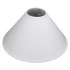 18 in. W x 9 in. H White/Nickel Hardware Coolie Lamp Shade by FenchelShades.com 2 18 in. W x 9 in. H White/Nickel Hardware Coolie Lamp Shade by FenchelShades.com -AMAX LIGHTING Shop white nickel fenchelshades com lamp shades 5 18 11 w l whi 64 1000