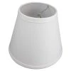 5 in. Top Diameter x 9 in. Bottom Diameter x 7 in. Slant Linen White Empire Lamp Shade by FenchelShades.com 1 5 in. Top Diameter x 9 in. Bottom Diameter x 7 in. Slant Linen White Empire Lamp Shade by FenchelShades.com -AMAX LIGHTING Shop white nickel fenchelshades com lamp shades 5 9 7 b l whi 64 1000