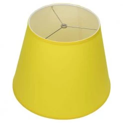 11 in. Top Diameter x 17 in. Bottom Diameter x 13 in. Slant Linen Citrus Empire Lamp Shade by FenchelShades.com